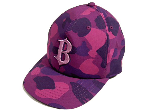 Bape "B" Purple Cap