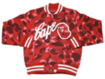 Bape Jacket Red