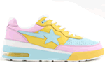 Bapesta Roadsta - Blue/Yellow/Pink